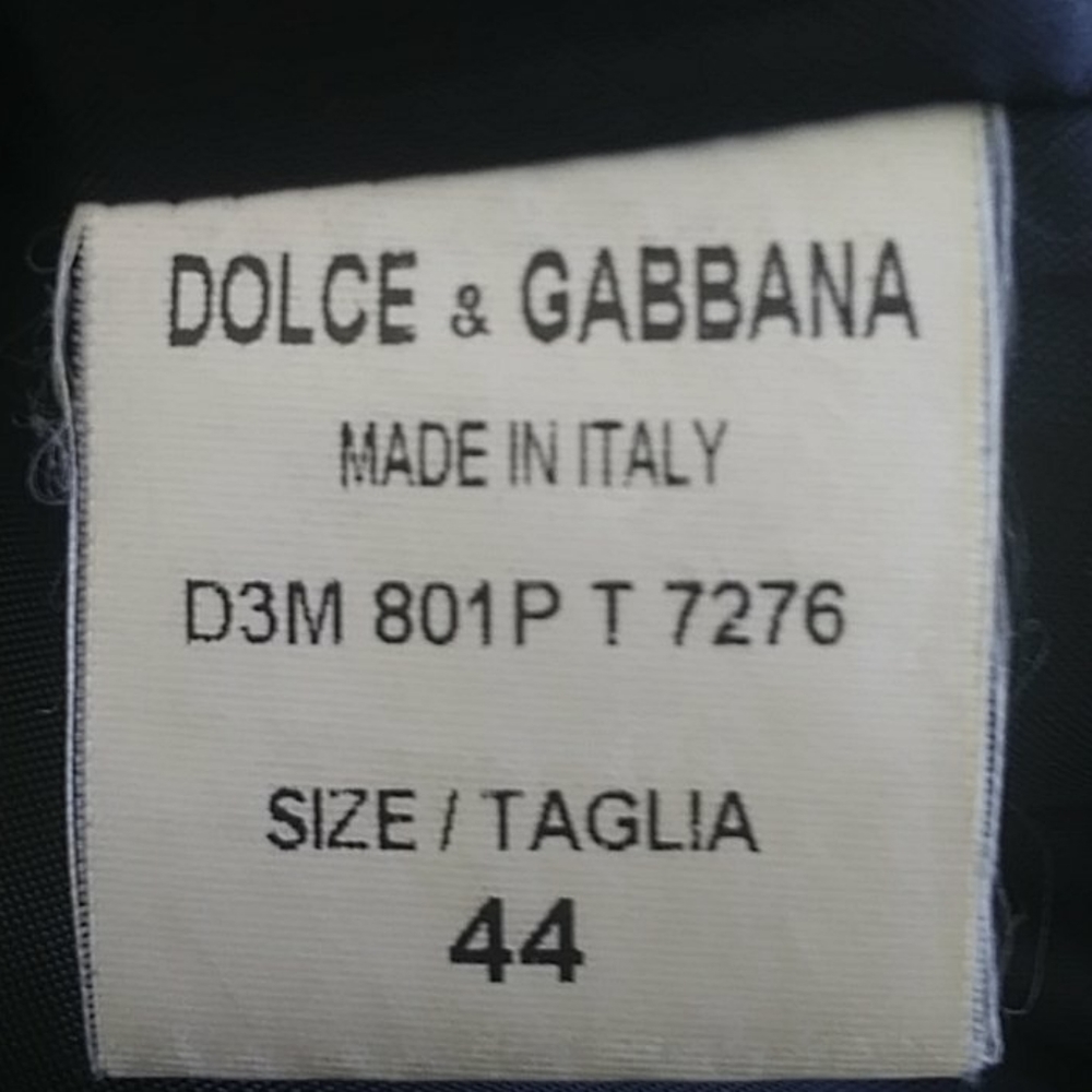 Dolce& Gabbana  Navy pantsuit Sz.44 - Picture 4 of 5